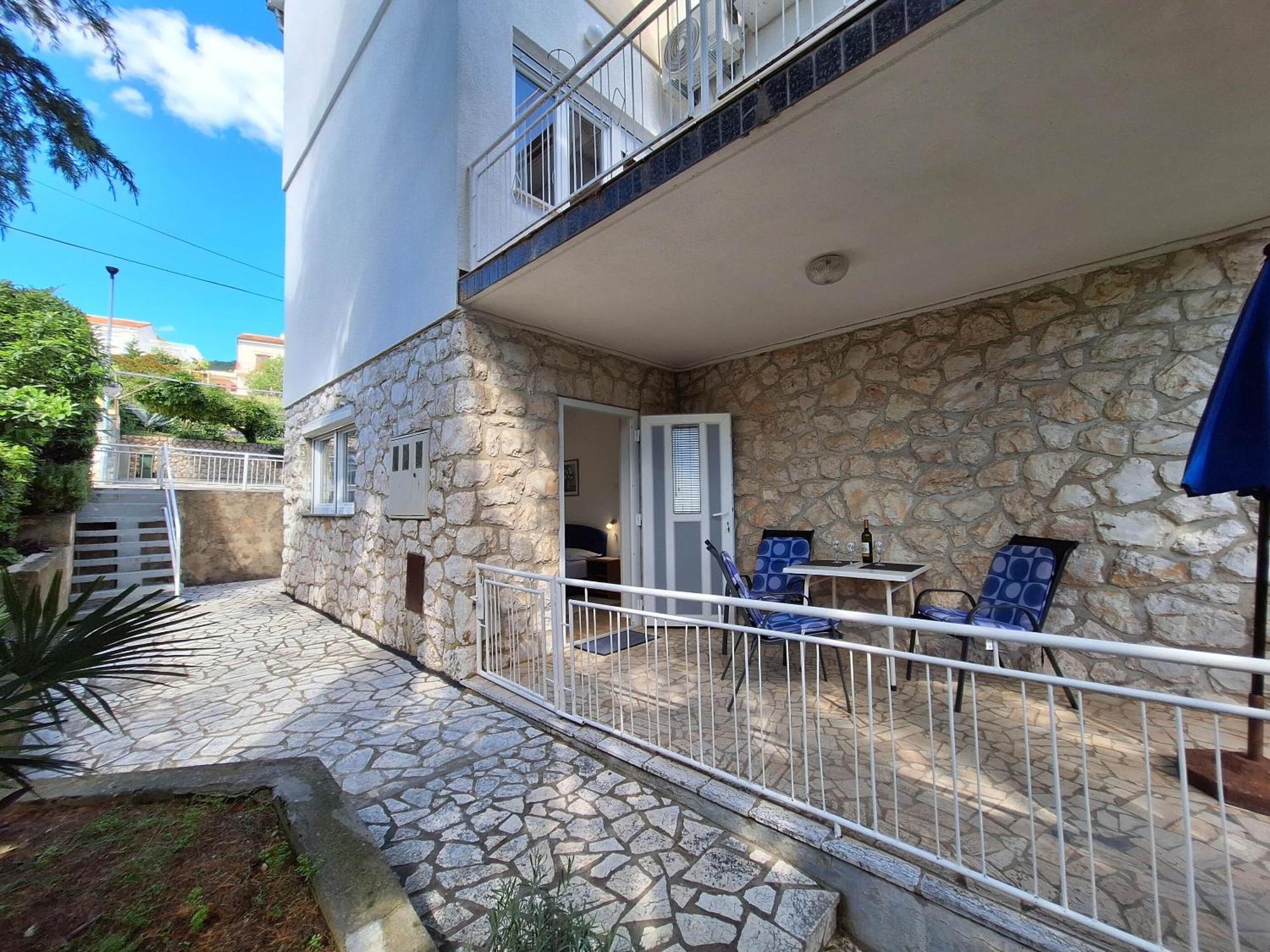 Apartments Danica Dramalj Bagian luar foto